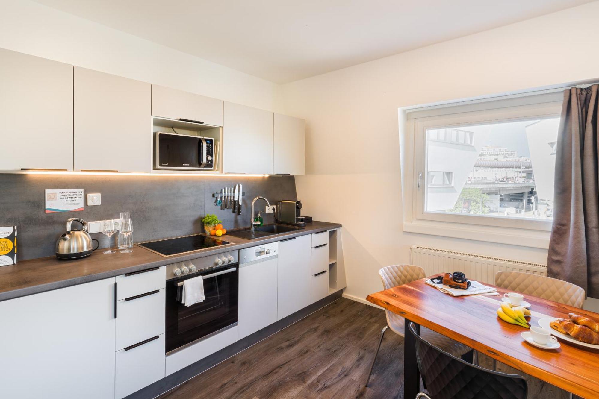 Urban Island I Riverside Apartments ウィーン 部屋 写真